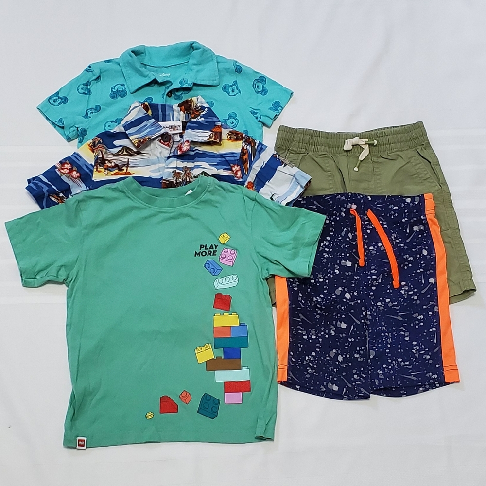 Lot of 5 Boys Summer Clothes